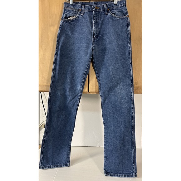Wrangler Mens Jeans  Size 33x36 Straight Leg - Picture 1 of 6